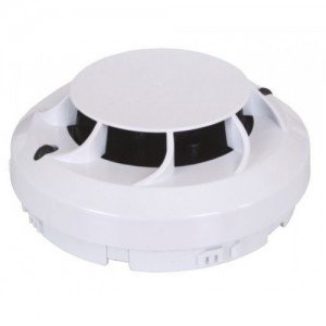 "System Sensor Agile Wireless Optical Smoke Detector (22051E-RF-26) The 22051 photoelectric smoke detector has a completely new detection chamber design, the result of many years of research and design. This delivers improved responsiveness, reduced sensitivity changes caused by settling dust and reduced false alarms resulting from insect ingress and other debris. Wireless optical smoke detector for the System Sensor agile wireless system. Key Features: New mechanical platform with revolutionary chamber offering improved false alarm immunity Includes Series 200 Advanced Protocol Tri colour LED offering red, green or amber colours Pure white colour to compliment modern buildings 100% mechanical and electrical backwards compatibility Powered by 4x CR123A 3v batteries"