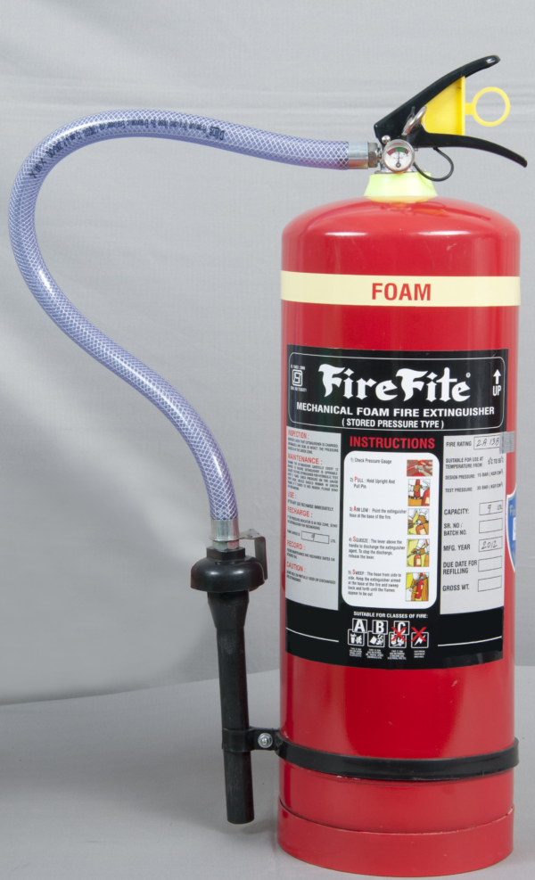 9 Ltr Foam Stored Pressure Fire Extinguisher As Per Is 15683 2006 Jk Fire