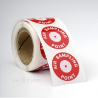 Vesda Xtralis Label Sampling Point (Roll of 100) - JK Fire